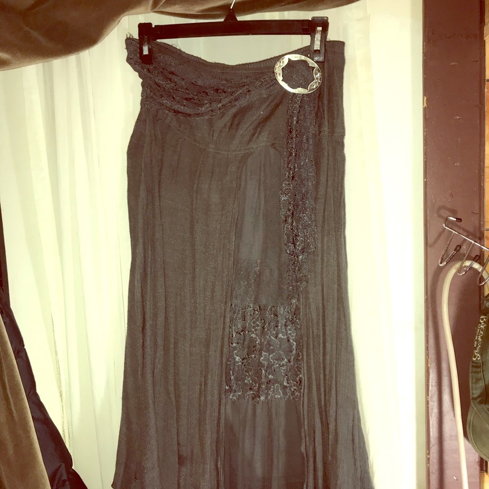 Gypsy skirt. Long layered